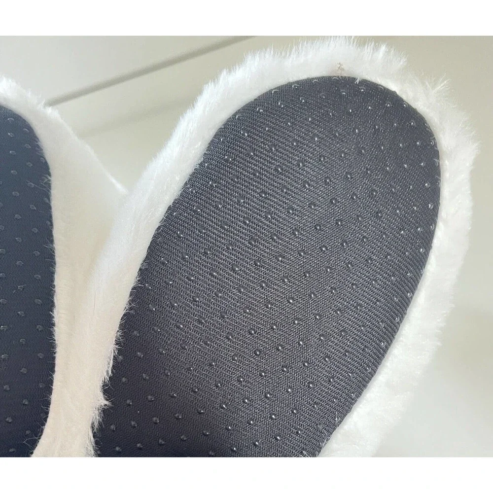 Christmas Abominable Snowman Slippers Plush White Rudolph Toddler Size 4 NWT